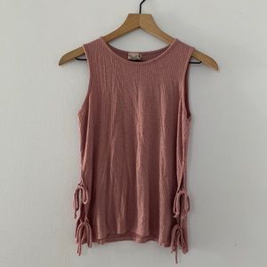Paper Crane: Girls Pink Tank